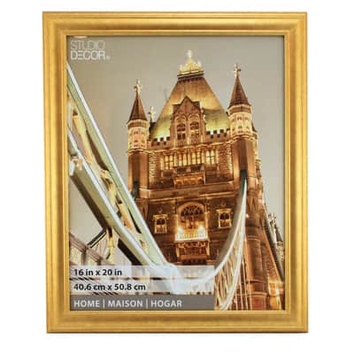Home 16" x 20" Vintage Gold Frame by Studio Décor® image