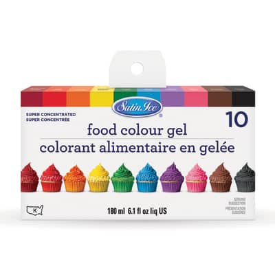 Satin Ice® Food Color Gel, 10ct. image
