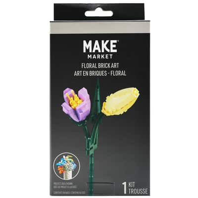 Tulip Floral Brick Art Kit by Make Market® | Michaels