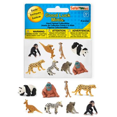 Buy in Bulk - 10 Pack: Safari Ltd® Good Luck Minis® Exotic Fun Pack ...