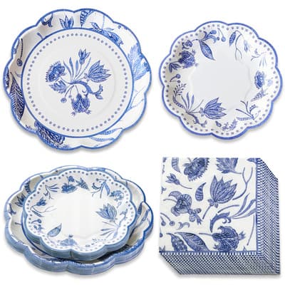 Kate Aspen® Blue Willow Party Tableware Set | Michaels