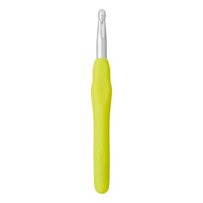 Ergonomic Aluminum Crochet Hook by Loops & Threads® image