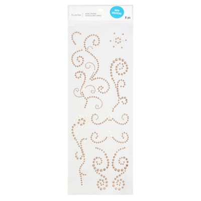 Gold Pearl Border Bling Stickers by Recollections™ | Michaels