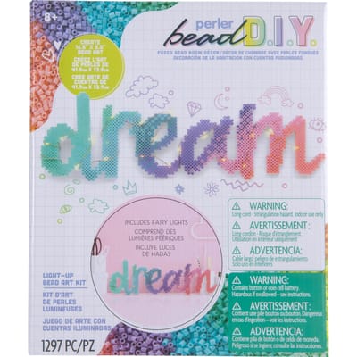 Perler® Bead DIY Dream Light-Up Bead Art Kit | Michaels