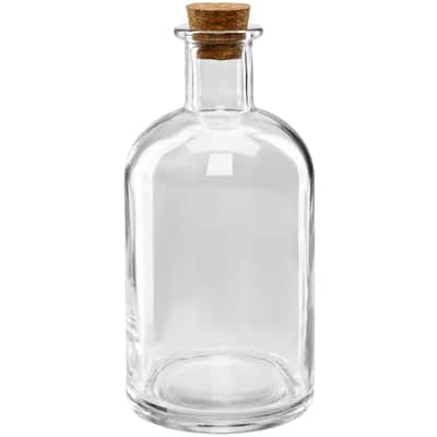Mini Glass Bottle with Cork By Ashland® image