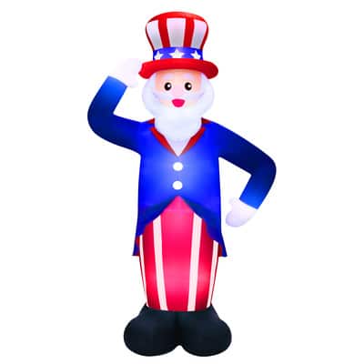 20ft. Airflowz Inflatable Uncle Sam | Michaels