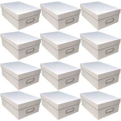 Buy in Bulk - 12 Pack: White Memory Box by Simply Tidy™ | Michaels