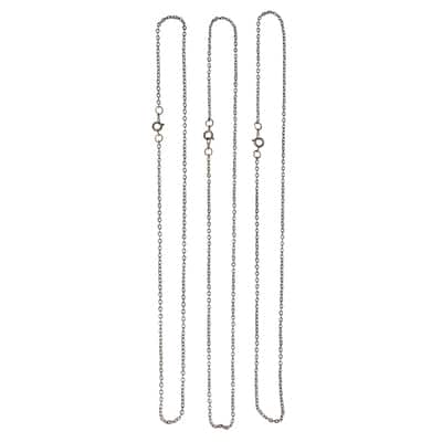 Bead Landing™ Hematite Chain, 18" image