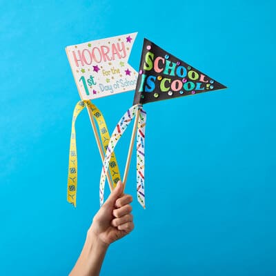 1st Day of Class Flags | Projects | Michaels