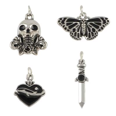 Found Objects Skull Charm Set by Bead Landing™ image