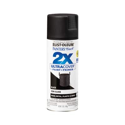 Painter's Touch® 2X Ultra Cover® Black Semi-Gloss Spray Paint image
