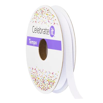 1/4" x 10yd. Grosgrain Ribbon by Celebrate It® Classic image