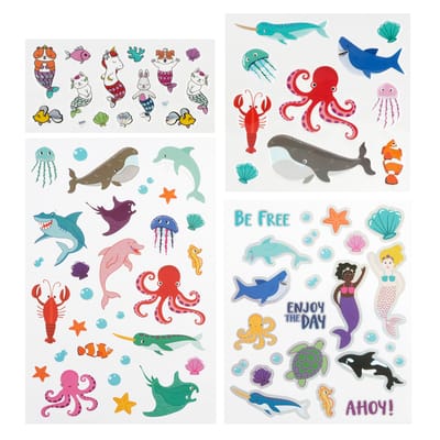 Sea Life Tiered Stickers by Creatology™ | Michaels