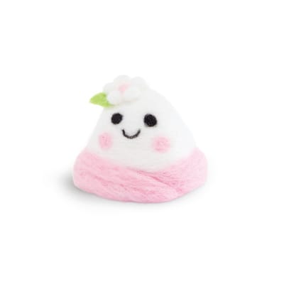 Pink & White Mochi Needle Felting Kit by Loops & Threads® | Michaels
