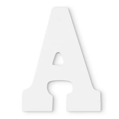 9" White MDF Whimsy Letter by Make Market® image