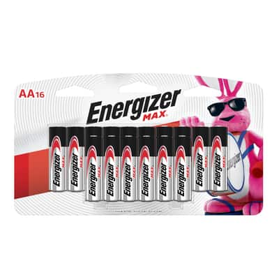 Energizer MAX® AA16 Alkaline Batteries, 16ct. image