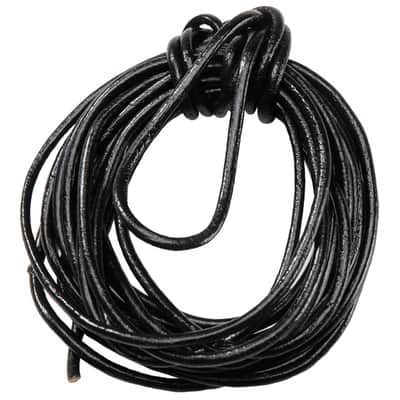Black Leather Cord by Bead Landing™ image