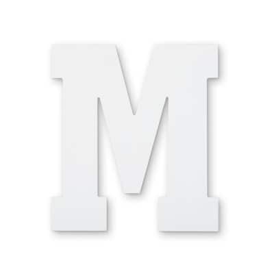 13" White MDF Uppercase Letter by Make Market® image