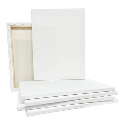 6 Pack 12" x 16" Super Value Canvas by Artist's Loft®
