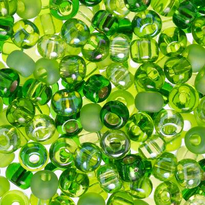 John Bead 2/0 Czech Glass Seed Beads, 22g