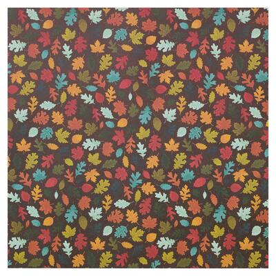 Multicolor Fall Leaves Cardstock Paper by Recollections™, 12" x 12"