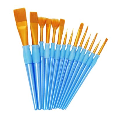 Golden Taklon Brush Set by Craft Smart®
