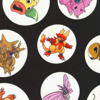 Pokémon™ Character Circles Cotton Fabric | Michaels