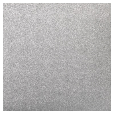 Pewter Smooth Glitter Paper by Recollections®, 12" x 12" image