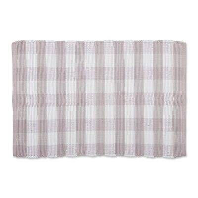 DII® Buffalo Check Rag Rug, 26
