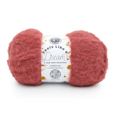 Lion Brand® Feels Like a Dream Yarn, Color: Cinnabar | Michaels