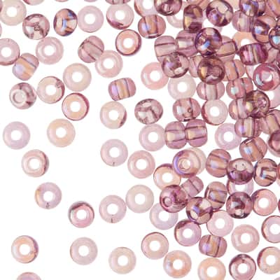John Bead Czech Glass Seed Beads Mix, 6/0