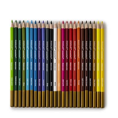 24 Color Watercolor Pencils by Artist’s Loft™ Necessities™ image