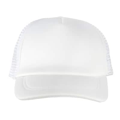 White Trucker Hat by Make Market® image
