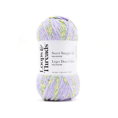 Sweet Snuggles Lite Blossom™ Yarn by Loops & Threads, Color