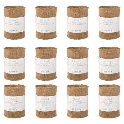 12 Pack: Tight Weave Burlap Garland by Ashland™