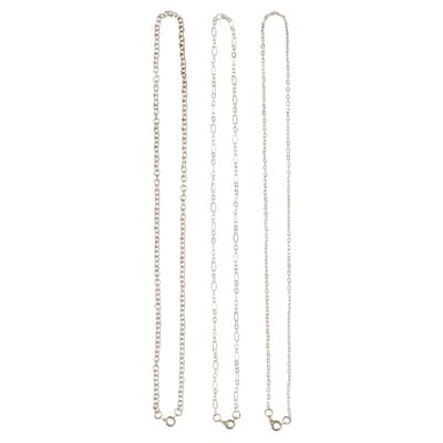 18" Silver-Plated Chain by Bead Landing™
