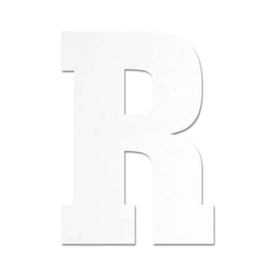 13" White MDF Uppercase Letter by Make Market® image