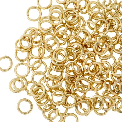 Gold Jump Rings by Bead Landing™ image