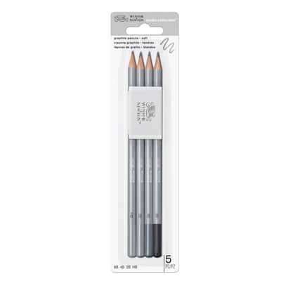 Winsor & Newton™ Studio Collection™ Graphite Pencil Set & Eraser image