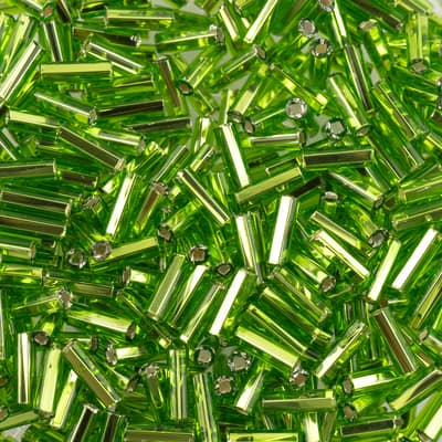 John Bead 6.5mm Czech Glass Bugle Beads