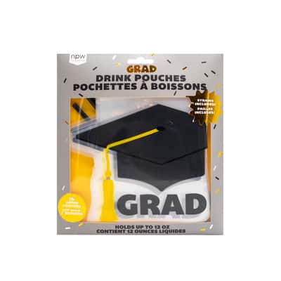 12oz. Graduation Drink Pouches, 10ct. | Michaels