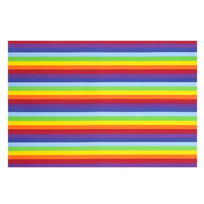 12" x 18" Rainbow Foam Sheet by Creatology™ image