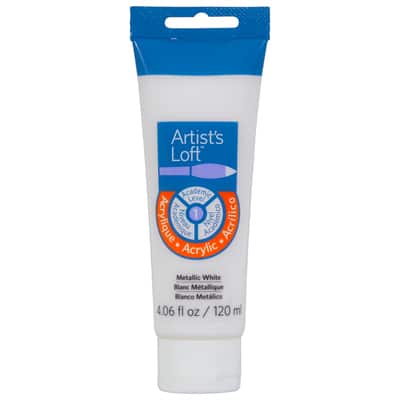 Metallic Acrylic Paint by Artist's Loft™, 4oz.