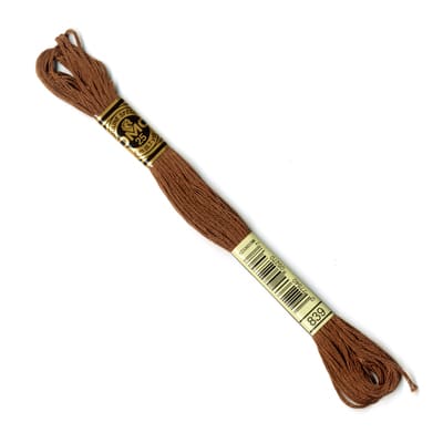 DMC® 6 Strand Embroidery Floss, Brown image