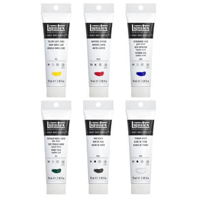 Liquitex® Heavy Body Acrylic™ Classic 6 Paint Set  image