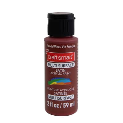 2oz. Multi-Surface Premium Satin Acrylic Paint by Craft Smart® image