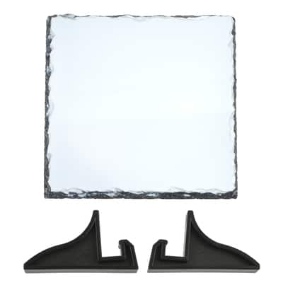6" Square Slate Sublimation Blank by Make Market® image