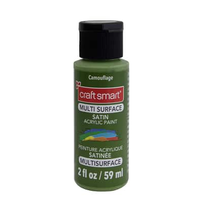 2oz. Multi-Surface Premium Satin Acrylic Paint by Craft Smart® image
