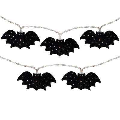10ct. Warm White LED Halloween Bat Fairy Lights | Michaels