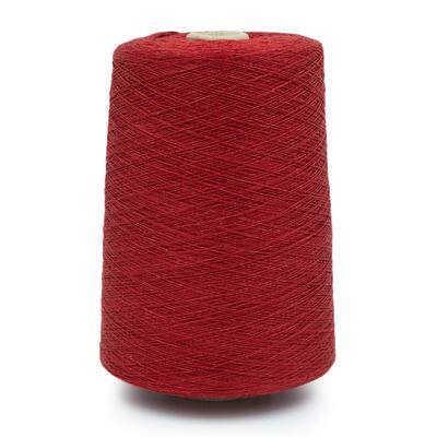 Silk City Fibers Linen 14 Cone Yarn, Color: Fire Red 312 | Michaels